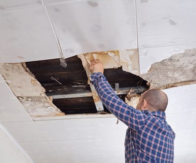 Roof Leak Water Damage